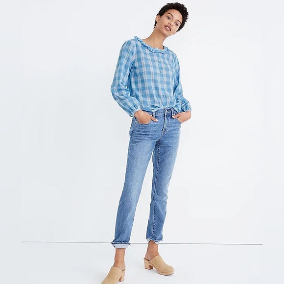 MADEWELL GINGHAM SHIRT - Picture 2 of 12
